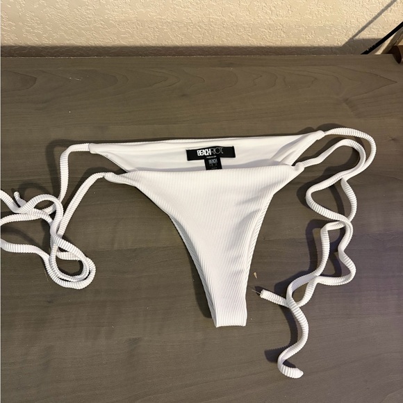 Beach Riot White Ribbed Bikini - Picture 1 of 3